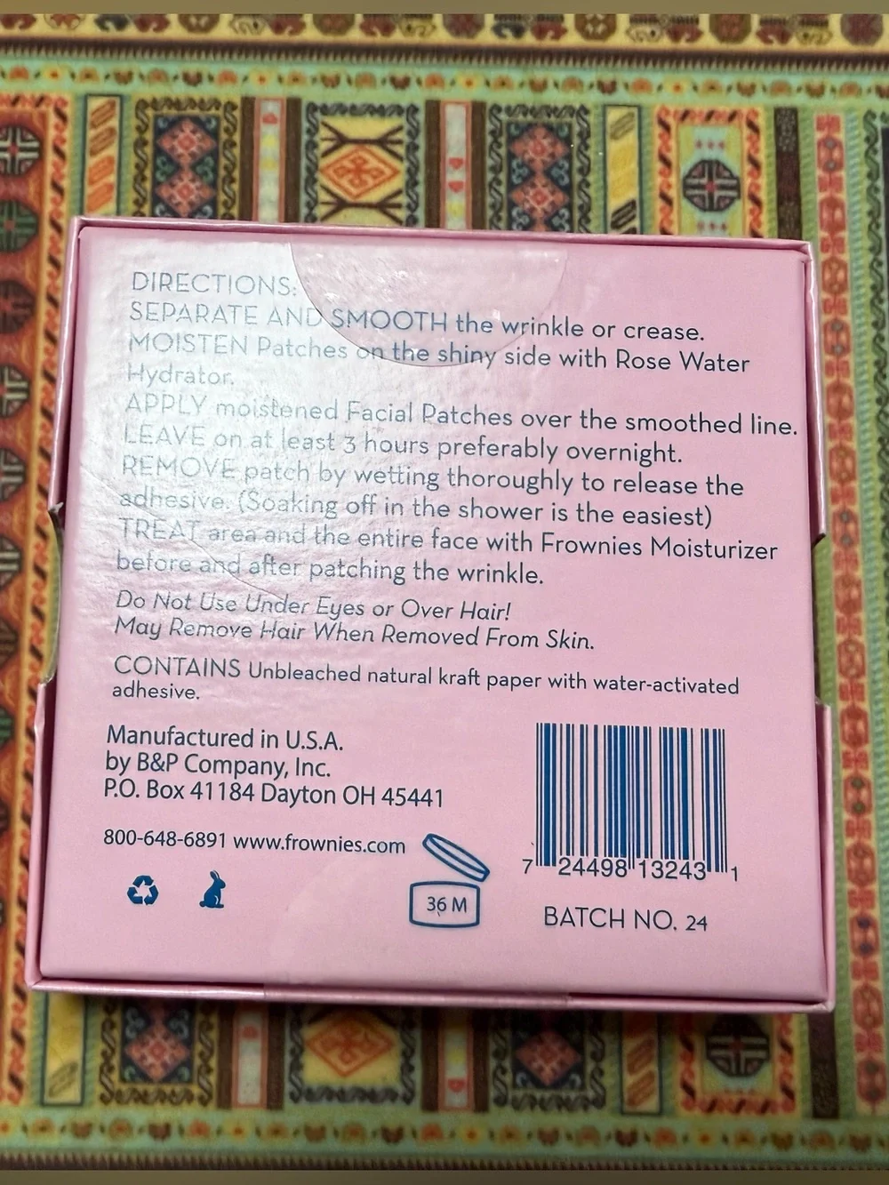 NWT Frownies Corners of Eyes and Mouth Facial Patches - Picture 4 of 4